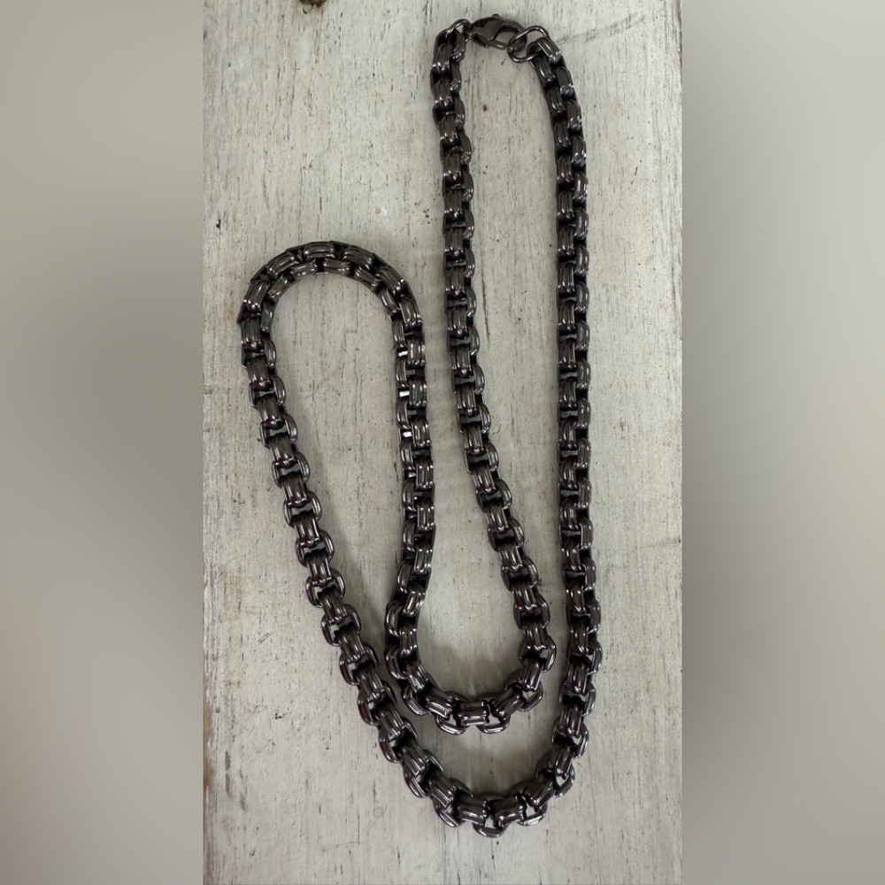 ARZ Stainless Steel 23" Necklace